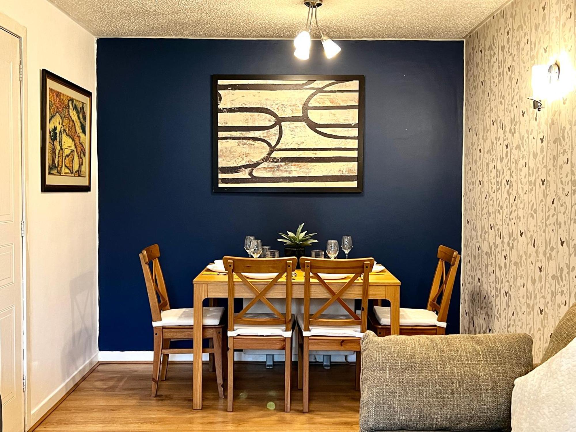 Apartament Ground Floor Flat With Free Parking & Wifi Glasgow Zewnętrze zdjęcie